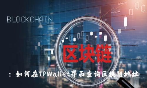 : 如何在TPWallet界面查询区块链地址